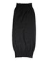 Dolce & Gabbana Black Cashmere Knitted Neck Warmer Foulard Scarf